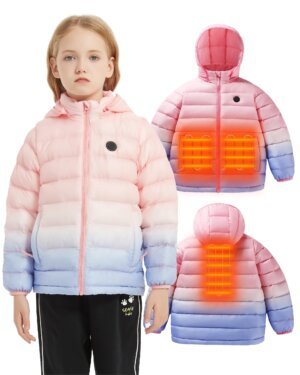 GIRL'S HEATED JACKET,5V,KG12